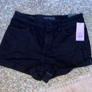 Brand new with tags black Wild Fable jean shorts